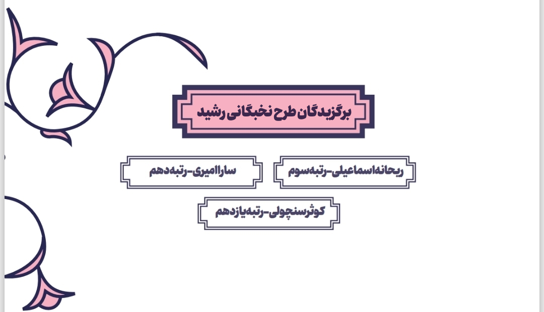 مقدمه افتخارات قرآنی و فرهنگی مدرسه